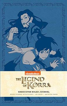 portada The Legend of Korra Hardcover Ruled Journal (en Inglés)