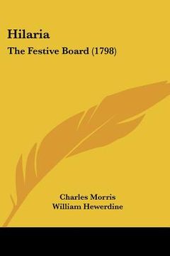 portada hilaria: the festive board (1798) (en Inglés)