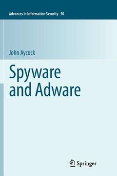 portada spyware and adware (en Inglés)