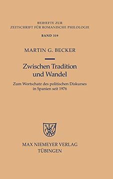 portada Zwischen Tradition und Wandel (en Alemán)