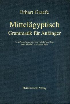 portada Mittelagyptische Grammatik Fur Anfanger (en Alemán)