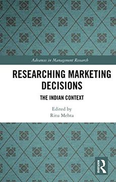 portada Researching Marketing Decisions: The Indian Context (en Inglés)