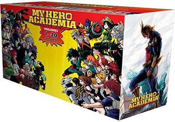 portada My Hero Academia box set 1: Includes Volumes 1-20 With Premium (1) (my Hero Academia box Sets) (en Inglés)