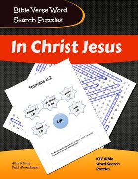 portada In Christ Jesus: Bible Verse Word Search Puzzle Book (en Inglés)