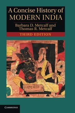portada A Concise History of Modern India (Cambridge Concise Histories) (in English)