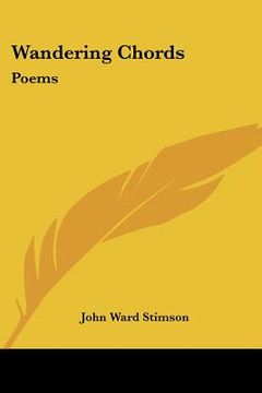 portada wandering chords: poems (en Inglés)