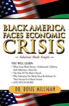 portada black america faces economic crisis: solutions made simple (en Inglés)
