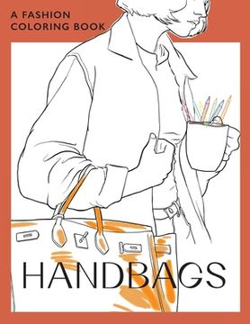 portada Handbags: A coloring book for Adults and Teenagers (en Inglés)