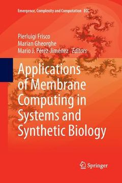 portada Applications of Membrane Computing in Systems and Synthetic Biology (en Inglés)