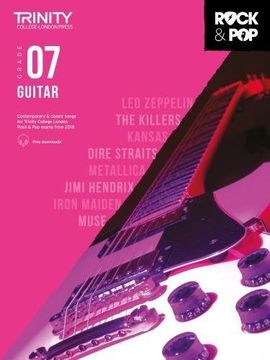 portada Trinity Rock & pop 2018 Guitar Grade 7 