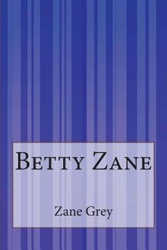 portada Betty Zane (en Inglés)
