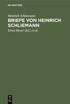 portada Briefe von Heinrich Schliemann (en Alemán)