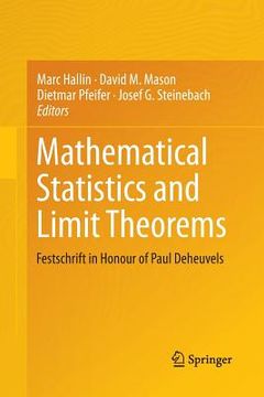 portada Mathematical Statistics and Limit Theorems: Festschrift in Honour of Paul Deheuvels (en Inglés)