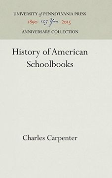 portada History of American Schoolbooks (en Inglés)