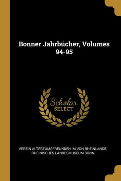 portada Bonner Jahrbücher, Volumes 94-95 (en Alemán)