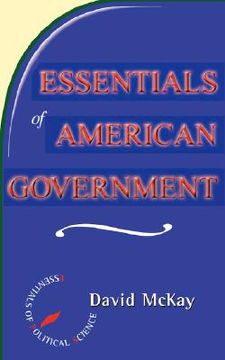 portada essentials of american politics