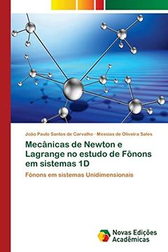 portada Mecânicas de Newton e Lagrange no Estudo de Fônons em Sistemas 1d