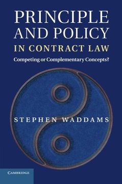 portada Principle and Policy in Contract law (en Inglés)