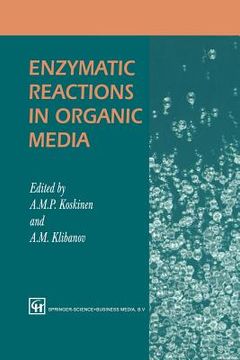 portada Enzymatic Reactions in Organic Media (en Inglés)