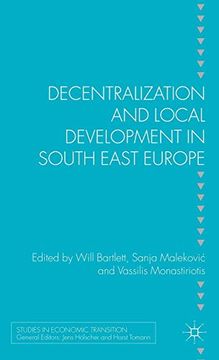 portada Decentralization and Local Development in South East Europe (en Inglés)