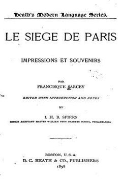 portada Le Siège de Paris (in French)