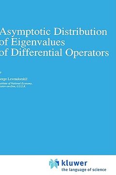 portada asymptotic distribution of eigenvalues of differential operators (en Inglés)
