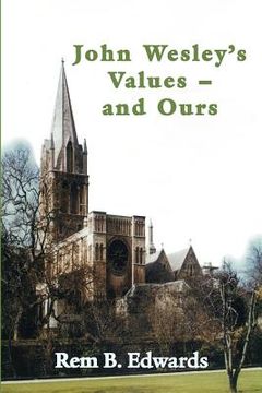 portada john wesley's values--and ours (en Inglés)