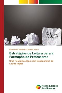 portada Estratégias de Leitura Para a Formação de Professores (in Portuguese)