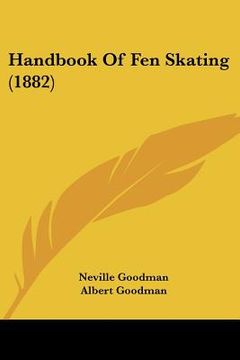 portada handbook of fen skating (1882) (en Inglés)