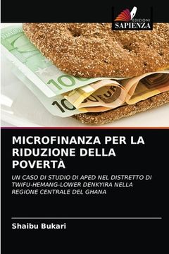 portada Microfinanza Per La Riduzione Della Povertà (en Italiano)