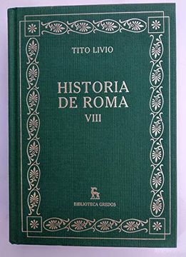 portada Tito Livio- Historia de Roma Viii