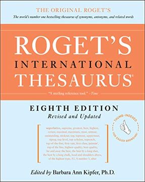 portada Roget'S International Thesaurus, 8th Edition [Thumb Indexed] 