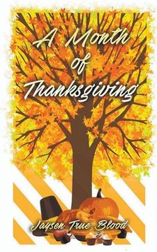 portada A Month Of Thanksgiving (in English)