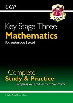 portada New ks3 Maths Complete Study & Practice - Foundation (en Inglés)
