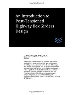 portada An Introduction to Post-Tensioned Highway box Girders Design (en Inglés)