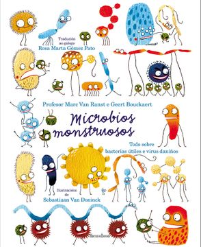 portada MICROBIOS MONSTRUOSOS (in Galician)