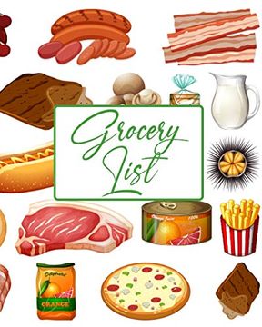 portada Grocery List Simple Grocery List Grocery Planner Grocery Meal Planner Shopping List