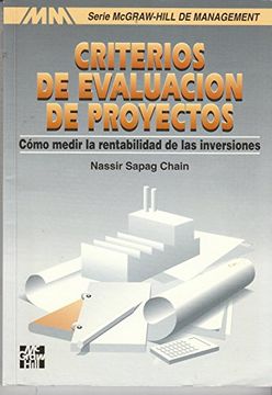 portada Criterios de Evaluacion de Proyectos (in Spanish)