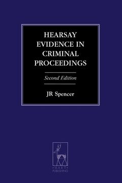 portada Hearsay Evidence in Criminal Proceedings (en Inglés)