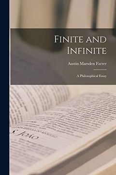 portada Finite and Infinite: A Philosophical Essay (in English)