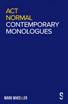 portada Act Normal: Contemporary Monologues (in English)