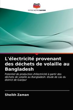 portada L'électricité provenant des déchets de volaille au Bangladesh (in French)