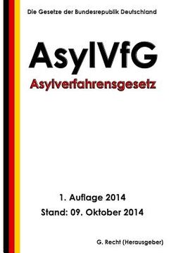 portada Asylverfahrensgesetz (AsylVfG) (en Alemán)
