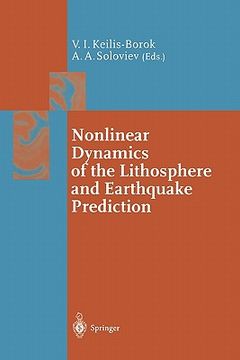 portada nonlinear dynamics of the lithosphere and earthquake prediction