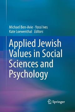 portada Applied Jewish Values in Social Sciences and Psychology (in English)