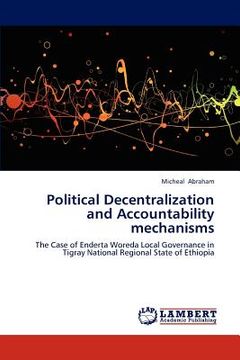 portada political decentralization and accountability mechanisms