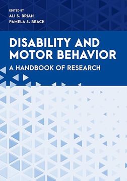 portada Disability and Motor Behavior (Special Education Law, Policy, and Practice) 
