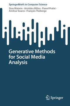 portada Generative Methods for Social Media Analysis (en Inglés)