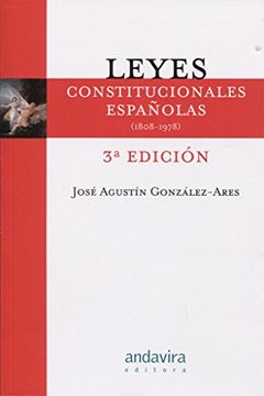 portada Leyes constitucionales españolas.1808-1978