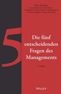 portada Die Fünf Entscheidenden Fragen des Managements (en Alemán)